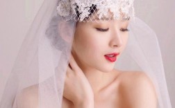 婚礼发型韩式头纱女生 婚礼发型韩式头纱女生