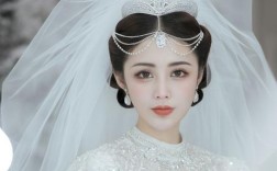 婚礼头纱怎么带_婚纱的头饰怎么戴