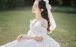  简约甜美婚纱出门造型图片「简约甜美婚纱出门造型图片女」