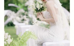  草坪婚礼头纱造型图案大全「草坪婚礼布景图片」