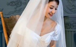 韩式婚礼发型头纱女生,韩式婚纱头饰造型 