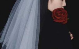 新娘黑色头纱-黑色头纱婚礼造型