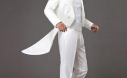 白色燕尾礼服 纯白燕尾西装图片大全大图