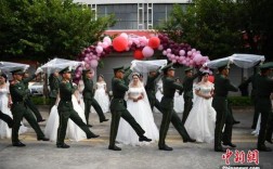 军人婚礼送头纱（军人举行婚礼应着军装还是便装?）