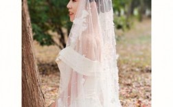 婚礼头纱简约图片女装,婚礼头纱的含义 