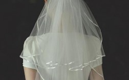  白纱造型婚礼蓬蓬头纱「婚礼白纱装饰」