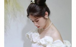 拍婚纱照韩系简约发型图片女