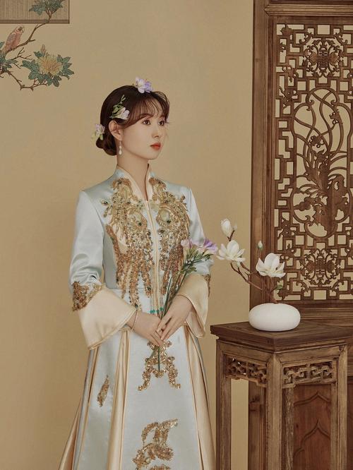 秀和服造型婚纱照简约,秀和服造型视频教程 -图1