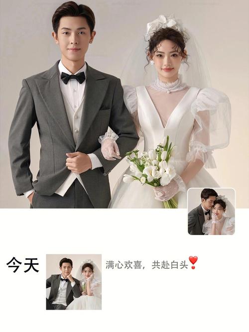 婚纱官宣文案简约,官宣婚纱照的说说 -图2