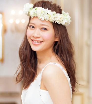 韩式披肩婚礼图片女生可爱,韩式披肩发型图片 -图3