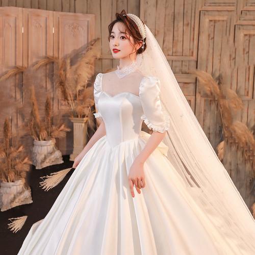 比较仙的婚纱造型 仙气婚纱造型简约教程高级-图2
