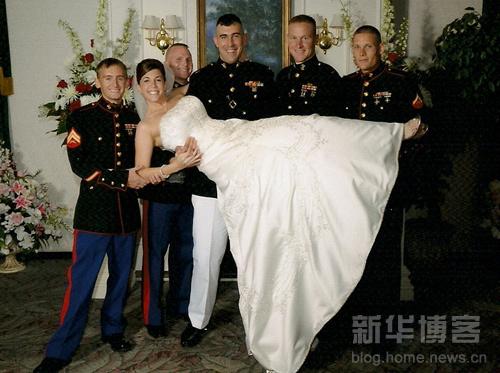 美式军装婚纱照片图片女（美式军服图解）-图1